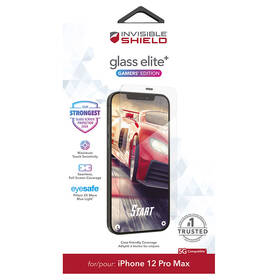 Tvrzené sklo InvisibleSHIELD Glass Elite+ Gamers Edition pro Apple iPhone 12 Pro Max, case friendly 

 obrázek produktu 1 z 2