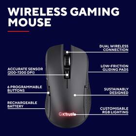 Myš Trust GXT 931 Ybar Wireless černá

 obrázek produktu 7 z 11