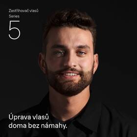 Zastřihovač vlasů Braun HC5530 černá barva
