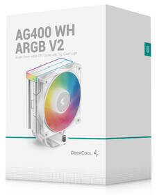 Chladič CPU DeepCool AG400 ARGB V2 White bílý

 obrázek produktu 9 z 9