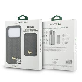 Kryt na mobil Lacoste PVC Blend MagSafe + Peněženka na Apple iPhone 17 Pro hnědý

 obrázek produktu 8 z 8