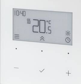 Termostat Siemens termostat RDL211, drátový, digitální, prostorový, vytápění / chlazení bílý

 obrázek produktu 2 z 2