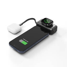 Powerbanka Spello by Epico ForcePack Mini 2in1 5000mAh, s nabíjením hodinek a stojánkem SP09 šedá

 obrázek produktu 2 z 4