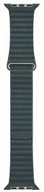Řemínek Apple Watch 44mm piniově zelený kožený - střední 

 obrázek produktu 1 z 1