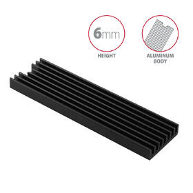 Chladič Axagon pro M.2 2280 SSD 6 mm 

 obrázek produktu 3 z 4