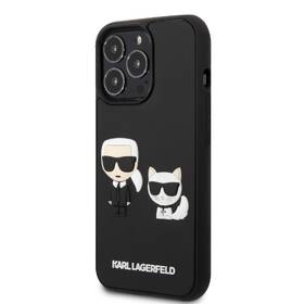 Kryt na mobil Karl Lagerfeld and Choupette 3D na Apple iPhone 13 Pro černý

 obrázek produktu 1 z 3