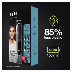 Zastřihovač multifunkční Braun MGK 5345 Blue 
