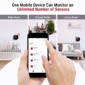 Teploměr ThermoPro TP-90 WiFi černý

 obrázek produktu 5 z 5