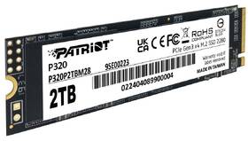 SSD Patriot P320 2TB NVMe 

 obrázek produktu 2 z 3