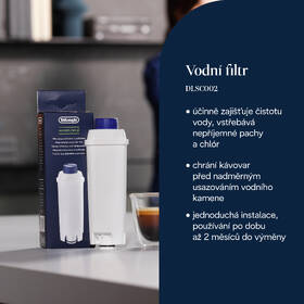 Vodní filtr pro espressa De'Longhi DLSC002 bílý

 obrázek produktu 3 z 3