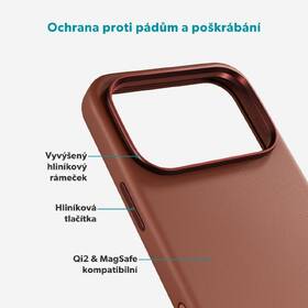 Kryt na mobil Epico Leather Pro Mag+ na Apple iPhone 17 Pro hnědý

 obrázek produktu 3 z 5