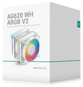 Chladič CPU DeepCool AG620 WH ARGB V2 bílý

 obrázek produktu 9 z 9