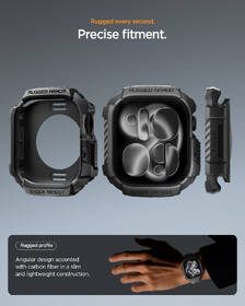 Ochranné pouzdro Spigen Rugged Armor 2 na Apple Watch 46mm černé

 obrázek produktu 12 z 15