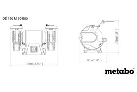 Kotoučová bruska Metabo DS 150 M 604150000 

 obrázek produktu 4 z 4