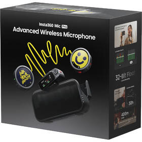 Mikrofon Insta360 Mic Pro (2 TX + 1 RX) černý

 obrázek produktu 4 z 4