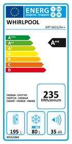 Chladnička s mrazničkou Whirlpool ART 6611/A++ 

 obrázek produktu 1 z 4