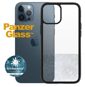 Kryt na mobil PanzerGlass ClearCase Antibacterial na Apple iPhone 12 Pro Max černý/průhledný

 obrázek produktu 1 z 2
