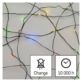 Vánoční osvětlení EMOS 75 LED nano řetěz zelený, 7,5 m, venkovní i vnitřní, multicolor, časovač 

 obrázek produktu 5 z 9
