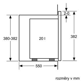 Mikrovlnná trouba Siemens BF525LMB1 černá barva
