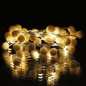 Vánoční osvětlení RETLUX RXL 489 Girlanda s perlami 20 LED, teplá bílá 

 obrázek produktu 3 z 5