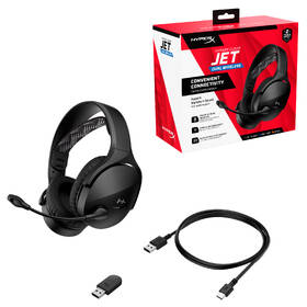 Headset HyperX Cloud Jet Wireless Gaming Headset černý

 obrázek produktu 6 z 12