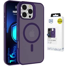 Kryt na mobil 3mk na Apple iPhone 16 Pro - Hardy Hazy MagCase fialový

 obrázek produktu 1 z 11