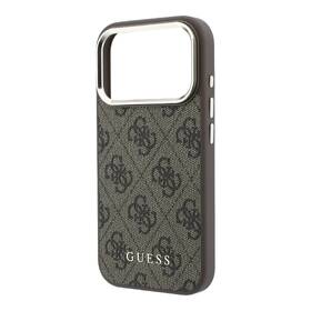 Kryt na mobil Guess 4G Gold Frame MagSafe na Apple iPhone 18 Pro hnědý

 obrázek produktu 3 z 6