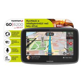 Navigační systém GPS Tomtom GO 6200 World, Wi-Fi, LIFETIME mapy černý

 obrázek produktu 7 z 10