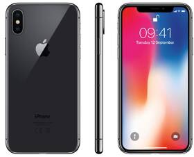 Mobilní telefon Apple iPhone X 64 GB - Space Gray 
