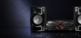 Minisystém Panasonic SC-AKX320E-K černá barva
