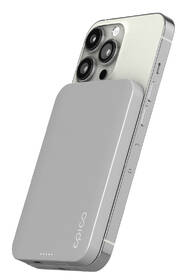 Powerbanka Epico 5000mAh Aluminium Magnetic Wireless stříbrná

 obrázek produktu 3 z 4