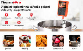Teploměr do masa ThermoPro TP-510 oranžový

 obrázek produktu 5 z 8