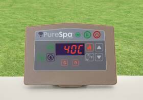 Vířivka Intex 28446 Pure Spa Chevron Deluxe 4 AP béžová barva
