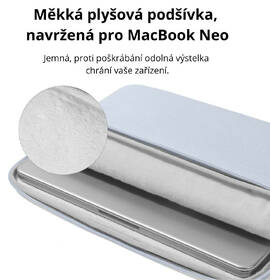 Pouzdro na notebook tomtoc LightA18 Sleeve - 13" MacBook Neo světle modré

 obrázek produktu 6 z 7