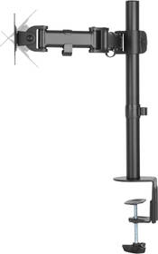 Držák STELL SOS 1010, single, na monitor, pro úhlopříčky 13" až 27", nosnost 8 kg černý

 obrázek produktu 4 z 11