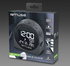 Budík MUSE M-09C černý

 obrázek produktu 2 z 2