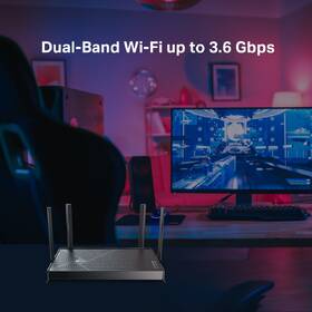 Router TP-Link Archer BE230 černá barva
