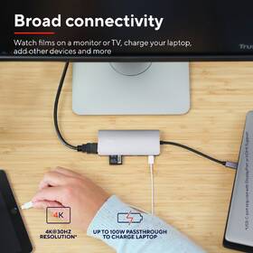 USB Hub Trust Dalyx 7-in-1 USB-C Multi-Port 

 obrázek produktu 6 z 13