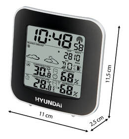 Meteorologická stanice Hyundai WS 8236 černá/stříbrná

 obrázek produktu 1 z 7