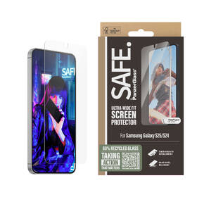 Tvrzené sklo PanzerGlass Ultra-Wide Fit na Samsung Galaxy S25 s instalačním rámečkem 

 obrázek produktu 3 z 12