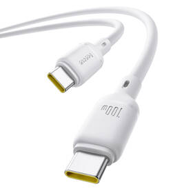 Kabel Baseus Silky USB-C/USB-C, 100W, 1m bílý

 obrázek produktu 3 z 7