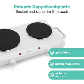 Vařič elektrický Clatronic DKP 3583 bílý

 obrázek produktu 7 z 9