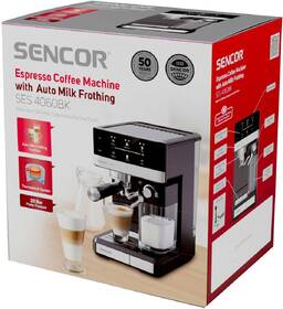 Pákový kávovar Sencor SES 4060BK černý

 obrázek produktu 20 z 20