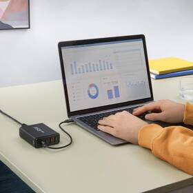 Nabíječka do sítě Hama GaN, 2x USB-C PD, 2x USB-A QC, 65 W černá

 obrázek produktu 7 z 9