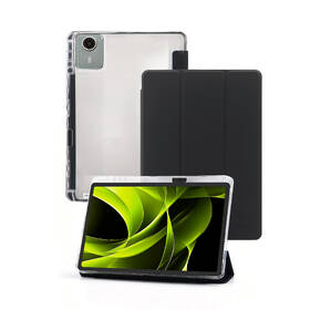 Pouzdro na tablet flipové Mobile Origin Easy Tablet Case na Lenovo Tab M11 černé/průhledné

 obrázek produktu 1 z 11