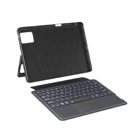 Pouzdro na tablet s klávesnicí Spello by Epico s podsvícenou klávesnicí na Samsung Tab A9+ 11″ - CZ černé

 obrázek produktu 4 z 14