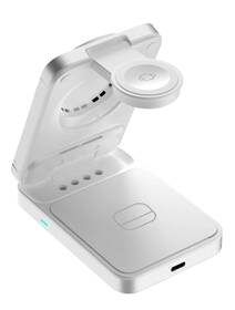 Bezdrátová nabíječka Mobile Origin 3in1 Qi2 25W Stand PW35 stříbrná

 obrázek produktu 1 z 18