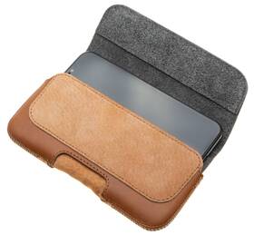 Pouzdro na mobil FIXED Posh se zavíráním, velikost 6XL hnědé

 obrázek produktu 2 z 3