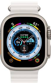 Chytré hodinky Apple GPS + Cellular, 49mm pouzdro z titanu - bílý oceánský řemínek 

 obrázek produktu 1 z 7