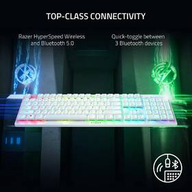 Klávesnice Razer DeathStalker V2 Pro (Purple Switch) - US Layout bílá

 obrázek produktu 4 z 7